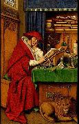 Jan Van Eyck Saint Jerome in His Study Spain oil painting artist